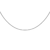 Sterling Silver 1mm Round Omega Chain Necklace 18+2in Extender