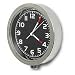 SPOTONS CLOCK, BLACK, WATER RESISTANT