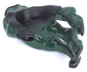 Grip Studios Monster-Green 3 Finger Custom Guitar Hanger (Left Hand Model)