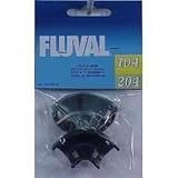 HAGEN RIBBED HOSE ELBOW 104 & 204 FLUVAL CANISTER PART