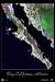 Baja California , Mexico Satellite Print (Enhanced), 24x36