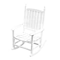Poly-Wood Trade Wind Rocker - White