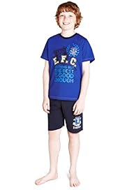 Pure Cotton Everton Football Club Short Pyjamas