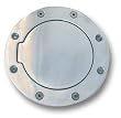 All Sales 6090 Billet Aluminum Fuel Door