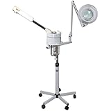 Nova Microdermabrasion&reg; Professional Salon Spa Multi-function Ozone Facial Steamer with Magnification Lamp Y-708