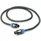Pro Co 12 AWG Speaker Cable Speakon to Speakon S12NN-10, 12 Gauge Speaker Cable 10'
