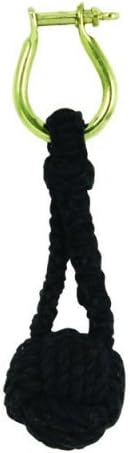 Black Monkey's Fist Keychain by Moby Dick