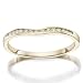 Curved Diamond Band 1/6ctw