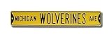 Michigan Wolverines Ave (yellow)
