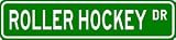 ROLLER HOCKEY Street Sign - Sport Sign - High Quality Aluminum Street Sign