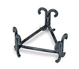 Black Ram Wrought Iron Coaster Holders - Style h23