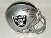 Jim Otto Autographed/Hand Signed Oakland Raiders Mini Helmet with HOF Inscription