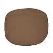 Chocolate Bigfoot Footstool Rhino Suede By Elite Furniture