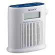 Sony ICFS79W AM/FM/Weather Band Digital Tuner Shower Radio (White)
