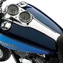 H-D Dyna Chrome Console Kit for Dyna Low Rider 67187-04