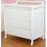 Amelia 3 Drawer Changer Finish: White