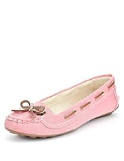 Bow & Eyelet Boat Shoes