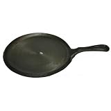 Cajun Cookware Cast Iron Skillet W/ Handle Round - 10 Inch