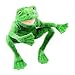 Folkmanis Puppets Long-Legged Frog Puppet Plush Toy