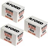 Ilford XP-2 Super Sharp, Fine Grain, Black and White Professional Film ISO 400, 35mm, 36 Exposures, 3-Pack