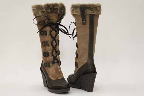Bronx Damen Winterstiefel gefüttert 36