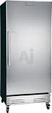 Frigidaire Commercial Series FCRS201RFB 19.5 cu. ft. Food Service Grade Refrigerator with NSF Certification and Stainless Steel Door: Right Hand Door Swing: Stainless Steel Door/Black Frame