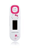Samsung YP U 5 JQ  MP3-Player 2 GB (Hello Kitty Edition, 2,5 cm (1 Zoll) OLED-Display, FM-Tuner, Voice-Rekorder, USB 2.0) weiß