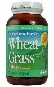 Pines International - Wheat Grass, 500 mg, 500 tablets