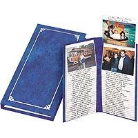 Pioneer Flip-up Memo Pocket Bound Photo Album, Random Solid Color Series Covers with Gold Trim, Holds 100 4x6