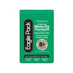 Eagle Pack Super Premium Enhanced Maturity Formula for Less Active and Senior Dry Dog Food