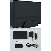 玄人志向 3.5型HDDケース IDE接続 USB2.0対応 マットブラック GW3.5AA-PU2/MB