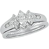 14K Yellow Gold Bridal Set Band Only
