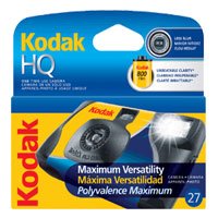 Kodak Max HQ Flash Single Use Camera - 27 Exposure