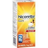 Nicorette Fruit Chill, 2mg, 20-Count