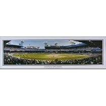 Art Poster Print - Detroit Tigers Last Pitch at Tiger Stadium - Artist: Rob Arra Collection- Poster Size: 39 X 14