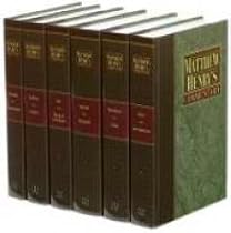 Matthew Henry's Commentary of the Whole Bible: Complete and Unabridged in 6 Volumes with CD