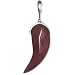 Sterling Silver Red Jasper Chili Pendant by Sajen