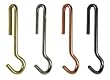 Enclume PHA-CP Angled Pot Hook, Set of 6, Copper