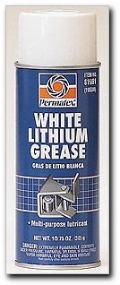 Permatex 81981 White Lithium Grease, 10.75 oz. Aerosol Can