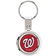 Washington Nationals Domed Metal Keychain