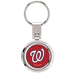 Washington Nationals Domed Metal Keychain