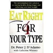 Eat Right 4 Your Type (Taschenbuch)