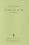 Papers on Syntax