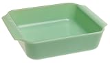 Fire-King Jade-ite 8-Inch Square Cake Dish