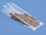 2 1/2 x 1 1/4 x 7 1/2 Gusseted Cellophane Bags