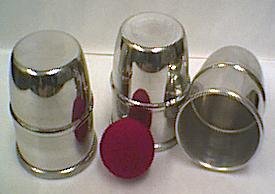 Chrome Cups and Balls - Essential Magic Props
