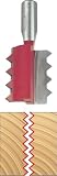 Freud 99-038 Raised Panel V-Joint Router Bit with 1/2-Inch Shank