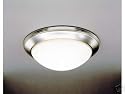 2-Light Flush Mount - Brushed Nickel