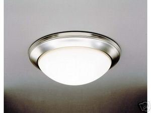 2-Light Flush Mount - Brushed Nickel