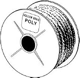 BUCCANEER ROPE CO. HOLLOW BRAID POLYPROPYLENE ON REELSSize: 1/2 x 250' / Color: Yellow